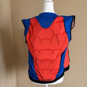 Daniele Red and Blue Protective Vest for skiing snowboarding